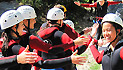 School and student sport trips Tirol canyoning and rafting Austria 1