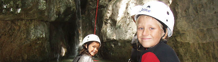 Oostenrijk Sport, berg- en grotten avontuur voor de hele famlie met kinderen 