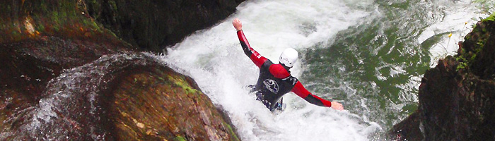 top avontuurlijk raften en wild water canyoning in de rivieren van  tirol Oostenrijk!