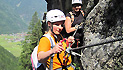 Sportieve watersport en bergsport schoolreizen klettersteig tirol oesterreich 1