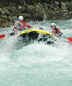 Sportieve wildwater kano en bergsport vakanties in de Oostenrijkse Alpen