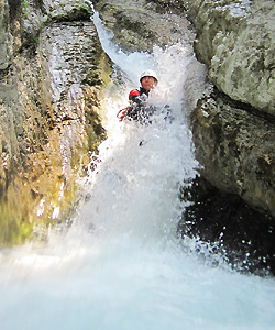 klassenfahrt canyoning gardasee