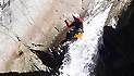 Canyoning en wild water kanoen in de Auerklamm Tirol oetztal 2