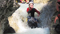 familien canyoning mit kinder oesterreich