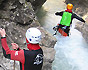 Kinder Canyoning für Familien in Tirol 4