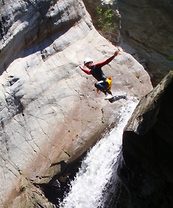 het ultieme canyoning in ötztal Oostenrijk!