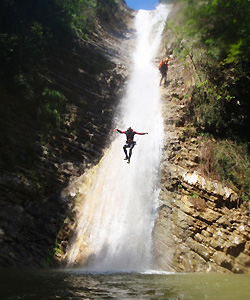 canyoning in Tirol Oostenrijk