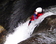 combinatie arrangement extreem canyoning en rafting Oostenrijk