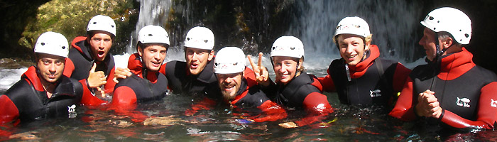 CANYONING TOCHTEN OETZTAL TIROL