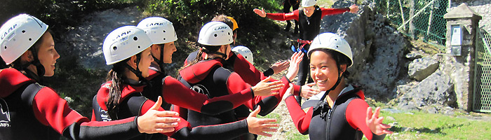 Adventure school trips and student sport weeks tirol Austria