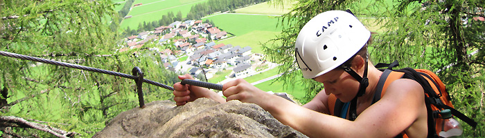 Via Ferrata trips en excursies onder Professionele begeleiding in Oostenrijk Tirol - Oetztal en Imst