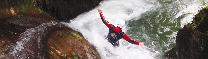 canyoning extrem rafting tirol oesterreich