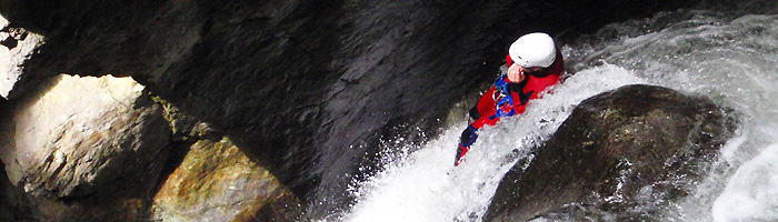 raften en canyoning in tirol oostenrijk en her gardameer in Italie