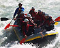 Mannen sport weekend! Raften in Imster Schlucht Oostenrijk 1