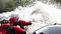 Wild water rafting oetztaler ache tirol oetztal Oostenrijk 3