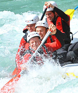 rafting oetztal tirol oesterreich