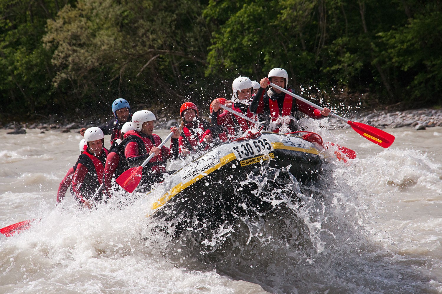 Rafting Imster Schlucht 